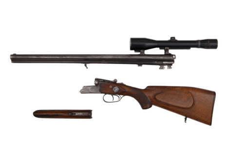 Комбінований мисливський трійник Sauer & Sohn к.16/70 x2 + 8x57JRS, 1953