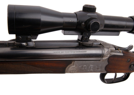 Комбінований мисливський трійник Sauer & Sohn к.16/70 x2 + 7x57R, 1965
