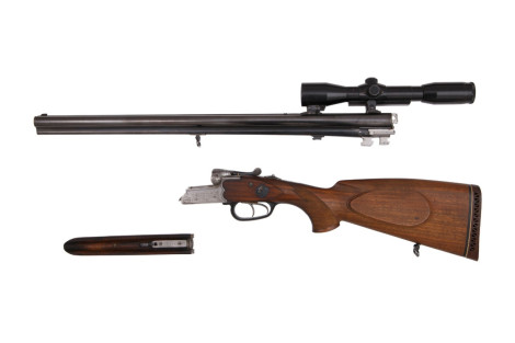 Комбінований мисливський трійник Sauer & Sohn к.16/70 x2 + 7x57R, 1965