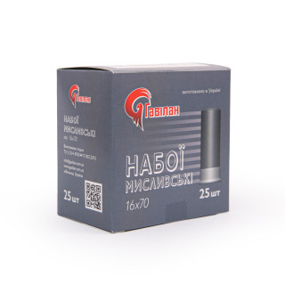 Набої Gavilan к.16/70, картеч 7.2mm, навіска 28г, упаковка 25шт