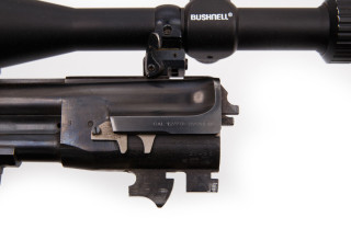 Комбінована мисливська рушниця Brunner 584 к.12/70+.222Rem, 1989